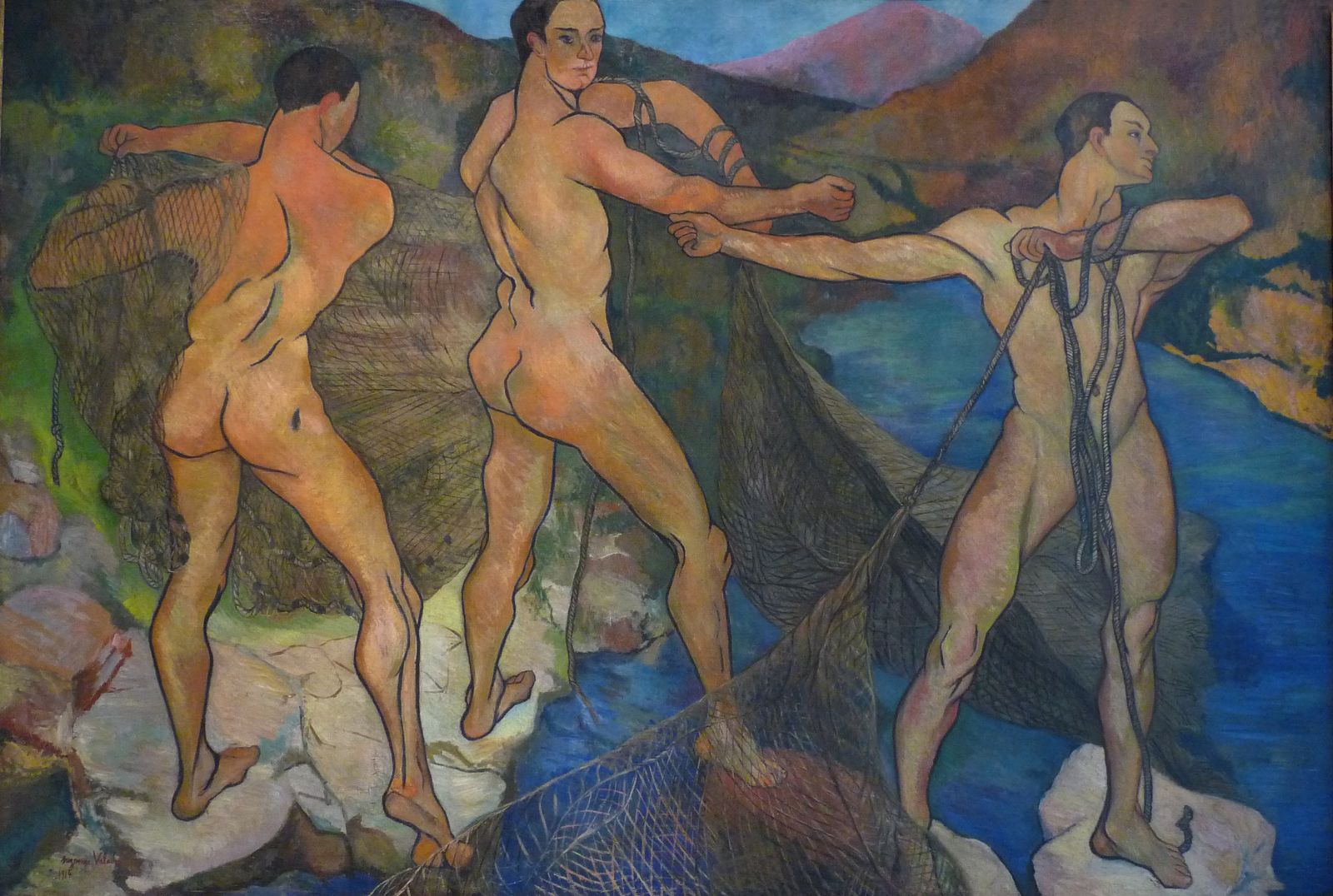 Casting the Net (1914), Museu de Belas Artes de Nancy